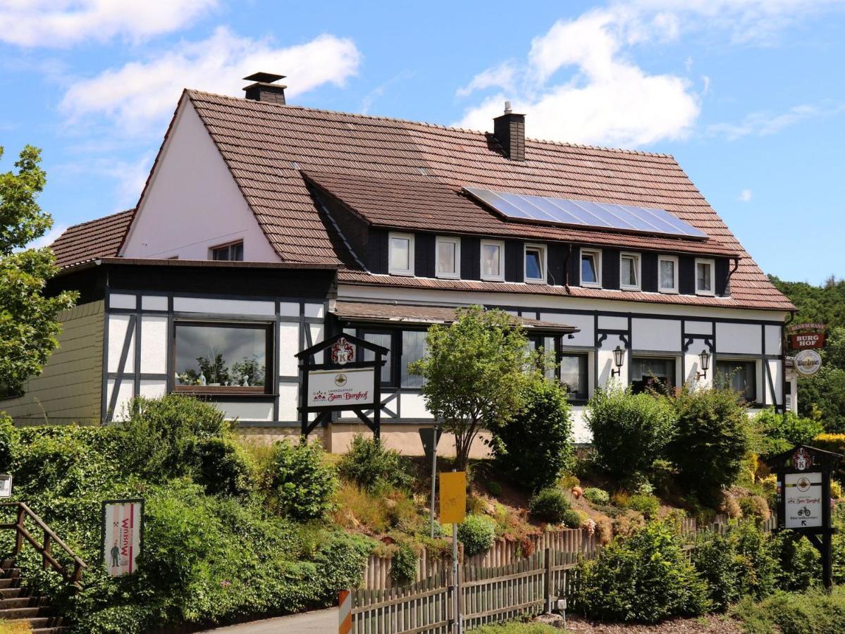 Gasthof "Zum Burghof" Medebach Exterior foto